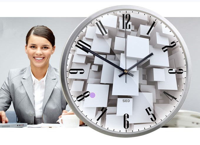 Modern Creative Quartz Wall Clock for Living Room