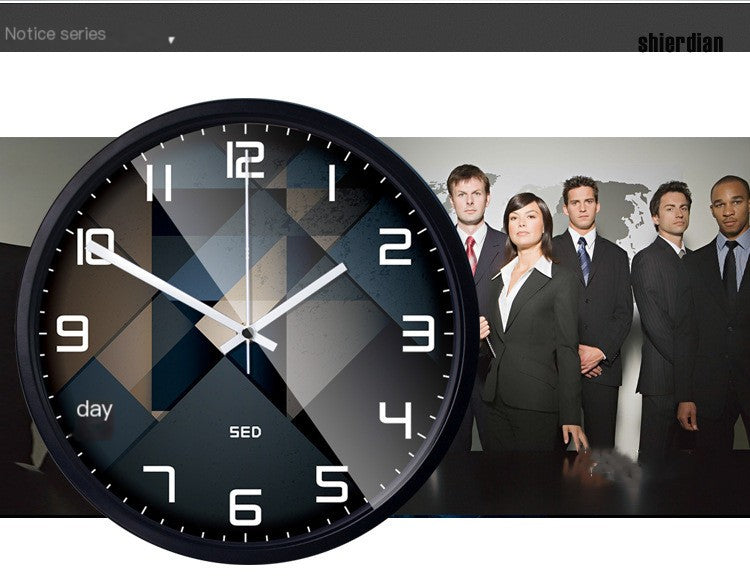 Modern Creative Quartz Wall Clock for Living Room